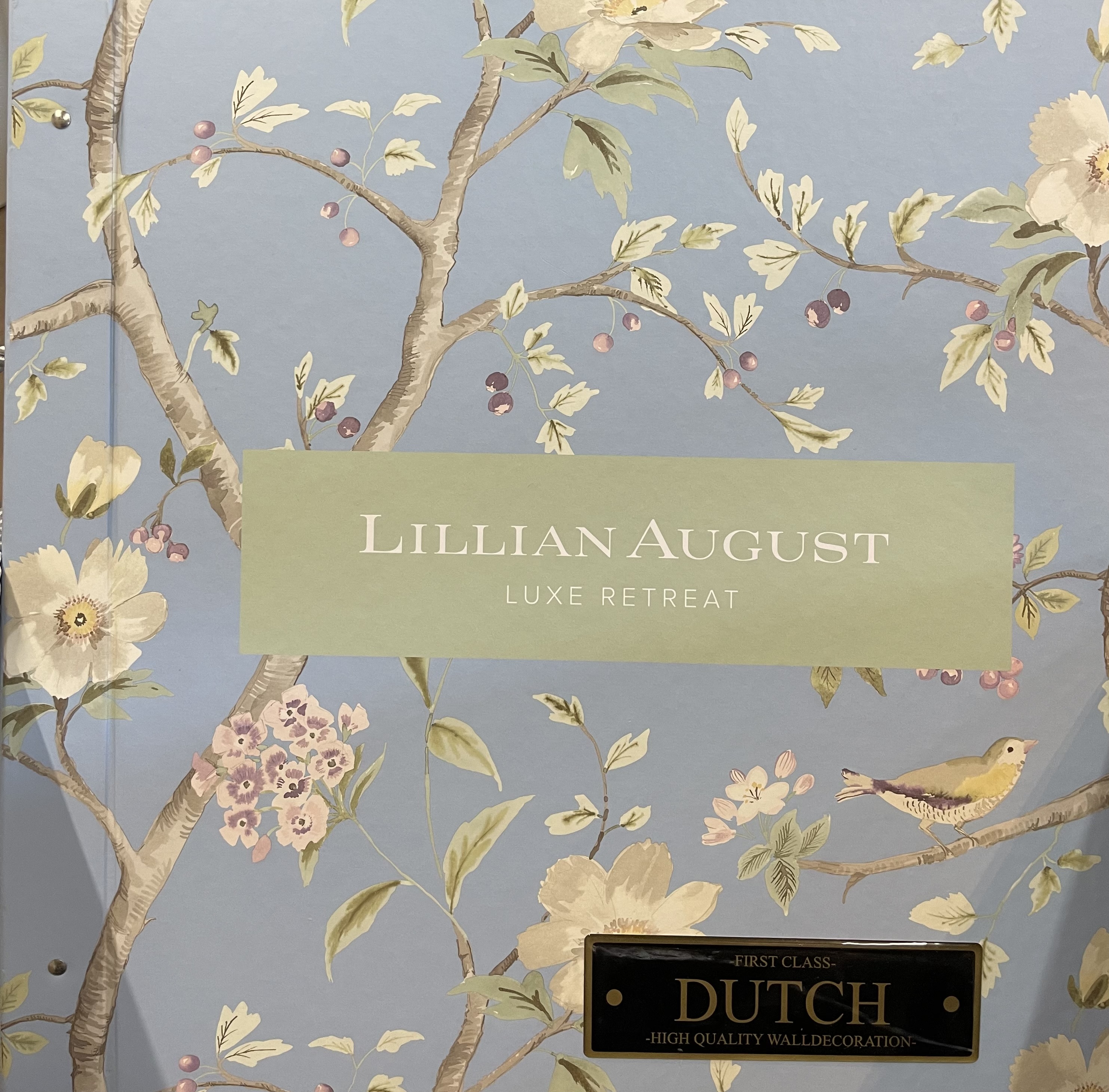 Wallpaper - Lillian August - Luxe Retreat  - Dutch Wallcoverings First Class