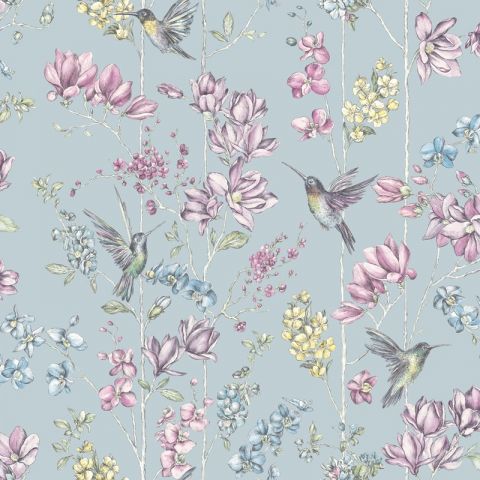 Dutch Wallcoverings Imaginarium II - Charm Duck Egg Pink 12391