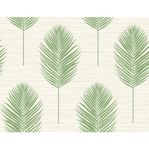 Dutch Wallcoverings First Class INLAY - Bali Fern Beige/Green 2988-70204