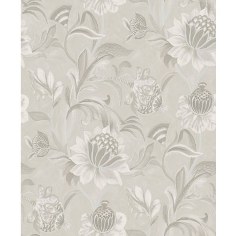 DUTCH WALLCOVERINGS FIRST CLASS ARABESQUE - CECILIA DOVE GREY 36350