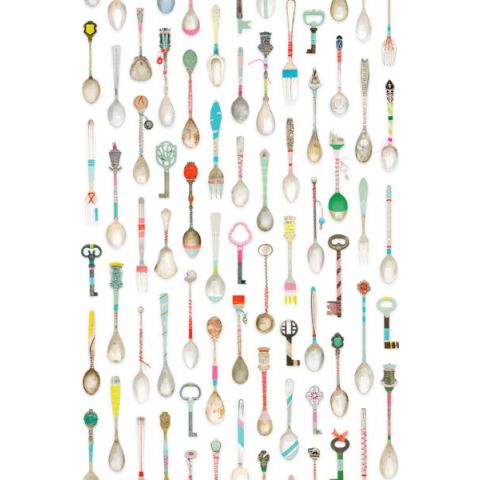 Tea Spoons wallpaper