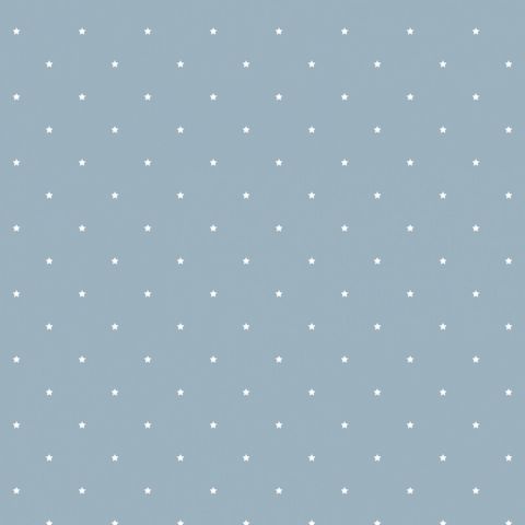 Dutch Wallcoverings - Little Kids- Little Stars blauwgrijs/wit JR1104