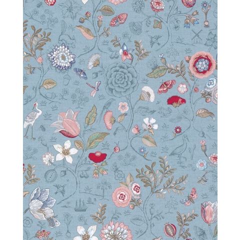 Pip Studio Wallpaper IV - Spring to Life Blue - 375005