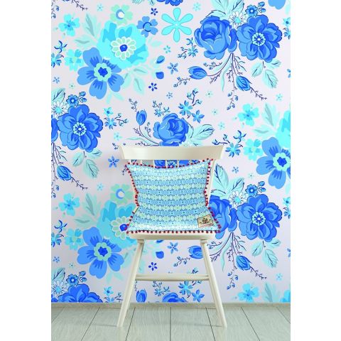 Behangexpresse Happy Living - Rosita Blue TD4044