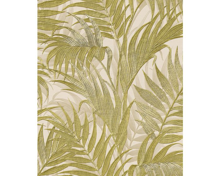 Luxury blue non-woven wallpaper, palm leaves GR322109, Grace, Design ID, Wallpapers Vavex • More than 12000 designs • Wall murals