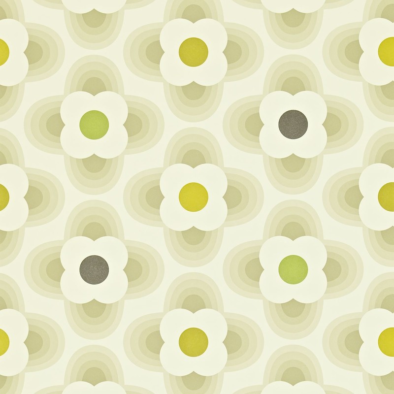 Orla Kiely Multi Striped Petal Wallpaperwebstore Com